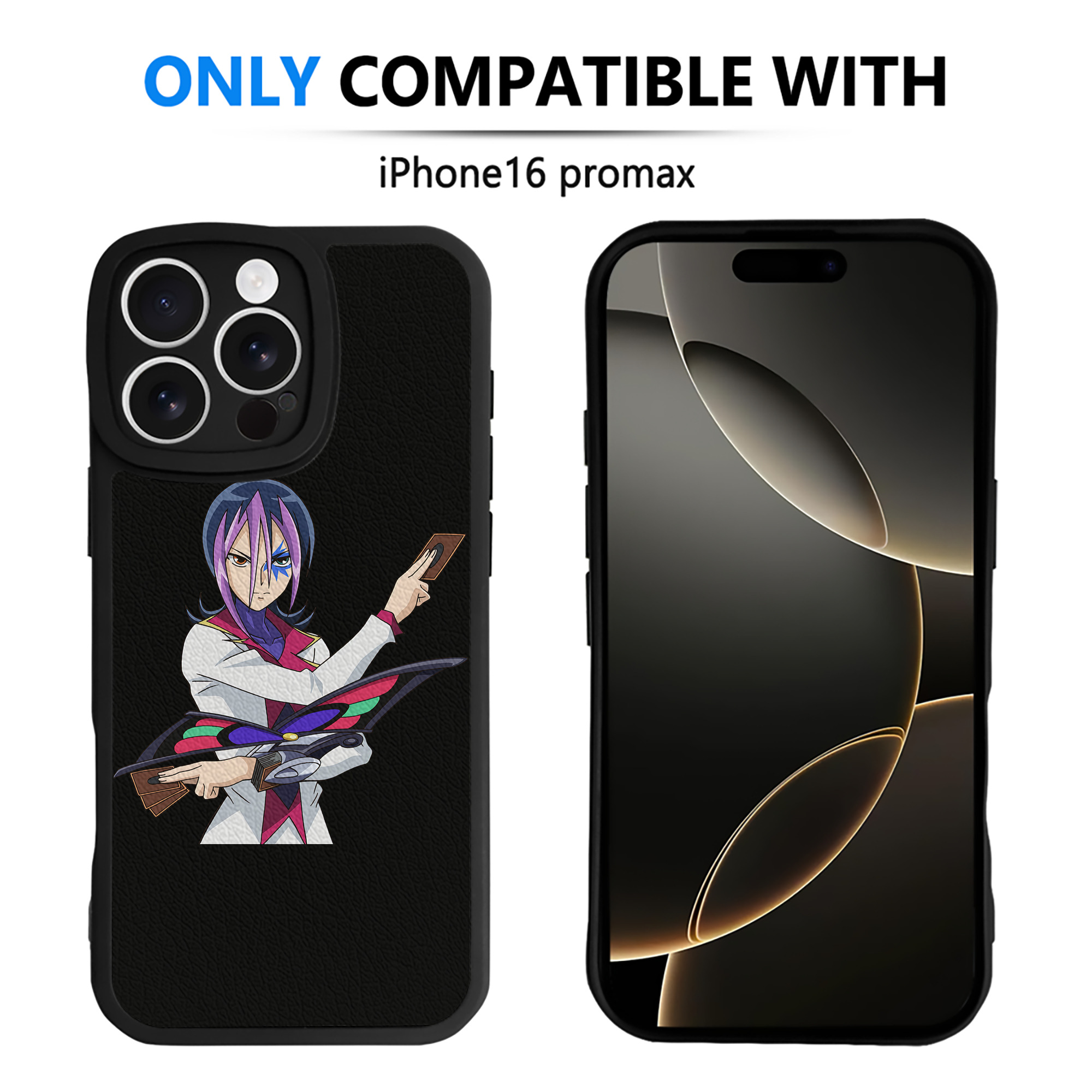 遊☆戯☆王 Yu-Gi-Oh! 【iPhone 16シリーズ対応】シリコンスマホケース（レザー調） 材質：シリコン